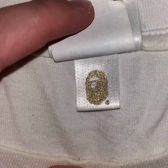 BAPE WGM Shark Relaxed Fit L/S Tee
White - Picture 4 of 8